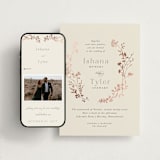 "Queen Anne's Lace" - Wedding Website in Creme Brulee by Jennifer Wick - Match Your Stationery