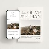 "Casual" - Wedding Website in Pearl by Owl and Toad - Match Your Stationery