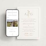 "kouignette" - Wedding Website in Coffee by chocomocacino - Match Your Stationery