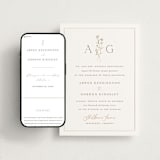 "kouignette" - Wedding Website in Coffee by chocomocacino - Match Your Stationery