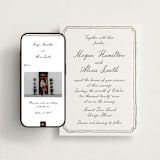 "Handwritten" - Wedding Website in Wine by Cass Loh - Match Your Stationery