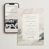 "Vista" - Wedding Website in Forest by Melanie Severin - Match Your Stationery
