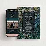 "By the Creek" - Wedding Website in Emerald by Becky Nimoy - Match Your Stationery