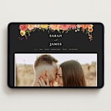 "Enchanting" - Wedding Website in Mimosa by Susan Moyal - Desktop Design