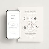 "Idyllic" - Wedding Website in Sugar by Jessica Williams - Match Your Stationery