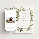 "Lovely" - Wedding Website in Moss by Petra Kern - Match Your Stationery