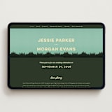 "Mountain View" - Wedding Website in Forest by Nam Bourassa - Desktop Design