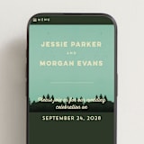 "Mountain View" - Wedding Website in Forest by Nam Bourassa - Mobile Layout
