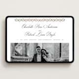 "Embrace" - Wedding Website in Peony by Susan Moyal - Desktop Design