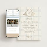 "salt and ivory" - Wedding Website in Belair by Grae - Match Your Stationery