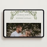 "grandeur" - Wedding Website in Bluebell by Jen Owens - Desktop Design