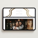 "Monatuk" - Wedding Website in Fog by Ashlee Townsend - Desktop Design
