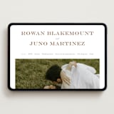 "fleu-de-sel" - Wedding Website in Rose by chocomocacino - Desktop Design