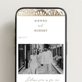 "By the Seashore" - Wedding Website in Pearl by Maria Alou - Mobile Layout