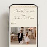 "Ahlum" - Wedding Website in Champagne by Deynaaz Daraei - Mobile Layout