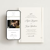 "Elencourt" - Wedding Website in Quartz by Jelena Vuletic - Match Your Stationery