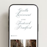 "othellolagkage" - Wedding Website in Pearl by chocomocacino - Mobile Layout