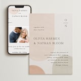 "Curves" - Wedding Website in Cafe by Pixel and Hank - Match Your Stationery