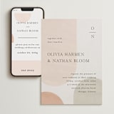 "Curves" - Wedding Website in Cafe by Pixel and Hank - Match Your Stationery