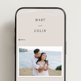 "Kumamoto" - Wedding Website in Pearl by Ani Somi - Mobile Layout