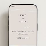 "Kumamoto" - Wedding Website in Pearl by Ani Somi - Mobile Layout