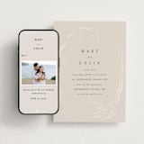 "Kumamoto" - Wedding Website in Pearl by Ani Somi - Match Your Stationery