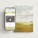 "Savanna" - Wedding Website in Fern by Lindsay Megahed - Match Your Stationery