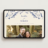"Santa Catalina" - Wedding Website in Marseille Bleu by Ani Somi - Desktop Design
