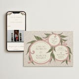 "1081" - Wedding Website in Blush by GeekInk Design - Match Your Stationery