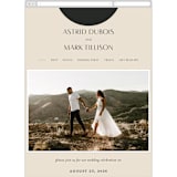 "Entwine" - Wedding Website in Matchbook by Christie Garcia - Mobile Layout