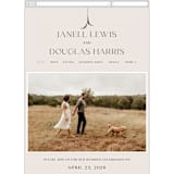 "Convergence" - Wedding Website in Cream by Annie Lowe - Mobile Layout