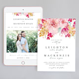 "Spring Garden" - Wedding Website in Petal by Grace Kreinbrink - Match Your Stationery
