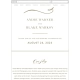 "divine" - Wedding Website in Gilded Gold by Jennifer Postorino - Mobile Layout