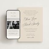 "belle meade" - Wedding Website in Champagne by Sara Hicks Malone - Match Your Stationery