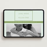"dewberry" - Wedding Website in Forest by Sara Hicks Malone - Desktop Design