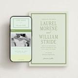 "dewberry" - Wedding Website in Forest by Sara Hicks Malone - Match Your Stationery