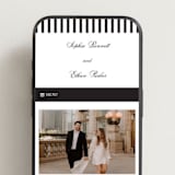 "Chic Union" - Wedding Website in Mystic Raven by Cass Loh - Mobile Layout