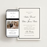 "Chic Union" - Wedding Website in Mystic Raven by Cass Loh - Match Your Stationery