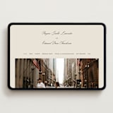 "krytharaki" - Wedding Website in Raven by chocomocacino - Desktop Design