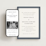 "Ariah" - Wedding Website in French Blue by Jennifer Postorino - Match Your Stationery