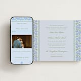 "Hydrangea Vines" - Wedding Website in Coastal by Madhvi Samimi - Match Your Stationery