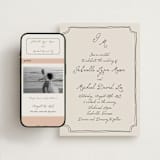 "Felicity" - Wedding Website in Vintage by Kelly Watkins - Match Your Stationery