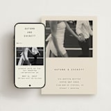 "Nonnette" - Wedding Website in Vanilla by Blustery August - Match Your Stationery