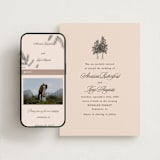 "Arboretum" - Wedding Website in Almond by Morgan Kendall - Match Your Stationery