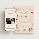 "Velvet Cherry" - Wedding Website in Cherry by Sarah Rosenthal - Match Your Stationery