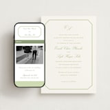"montgomery" - Wedding Website in Mint by Sara Hicks Malone - Match Your Stationery
