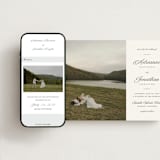 "Together Always" - Wedding Website in Chiffon by Eric Clegg - Match Your Stationery