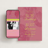 "Maximalist Poppies" - Wedding Website in Flamingo by Morgan Kendall - Match Your Stationery