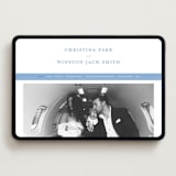 "Patterned florals" - Wedding Website in Powder by Creo Study - Desktop Design