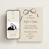 "Inkwoven" - Wedding Website in Tuxedo by Jelena Vuletic - Match Your Stationery
